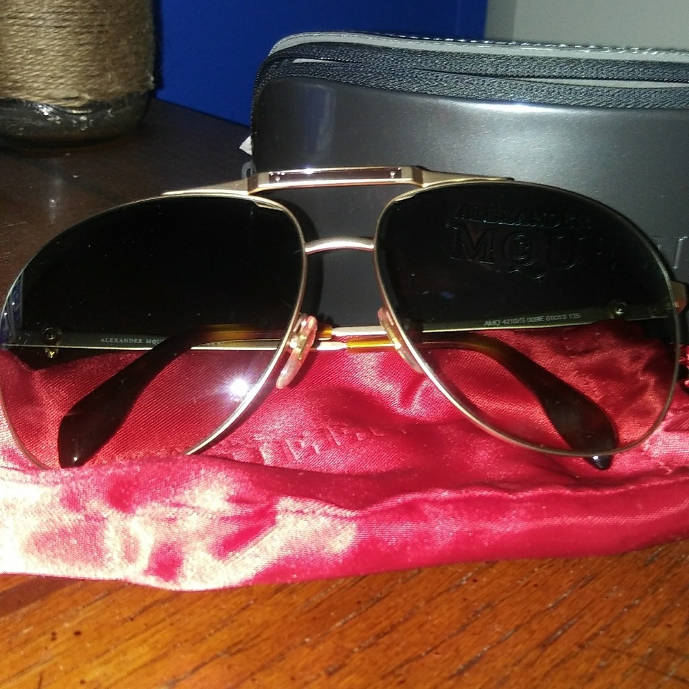 Alexander Mcqueen Gladiator Sunglasses